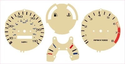 Nippon Seiki 2nd Gen Dials - 110 mph