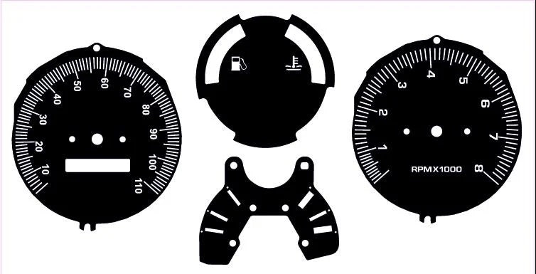 Nippon Seiki 2nd Gen Dials - 110 mph