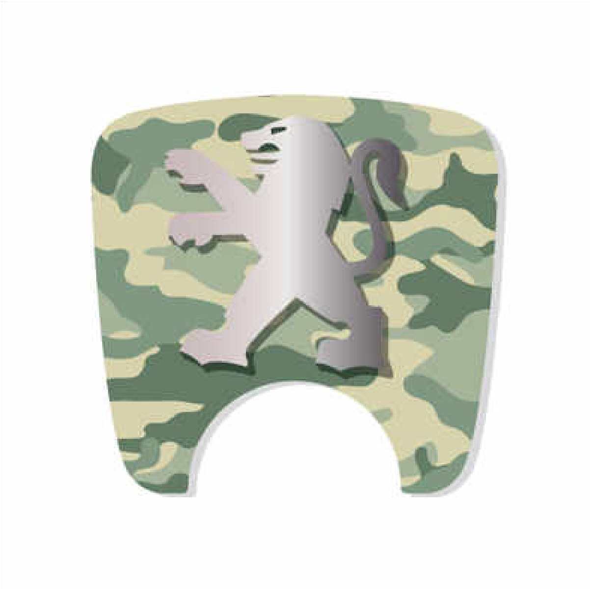 106 S2 Boot Lock Decal - Camouflage