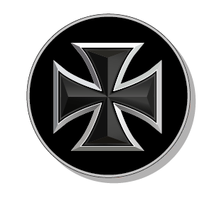 Wheel Centers - Iron Cross