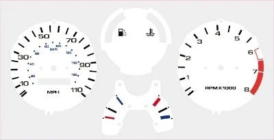 Nippon Seiki 2nd Gen Dials - 110 mph