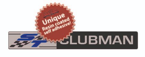 BL rectangular Rear Badge - Clubman