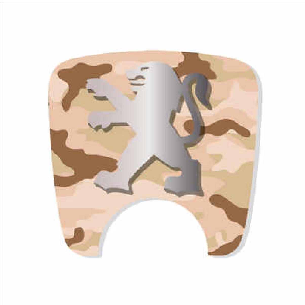 106 S2 Boot Lock Decal - Camouflage