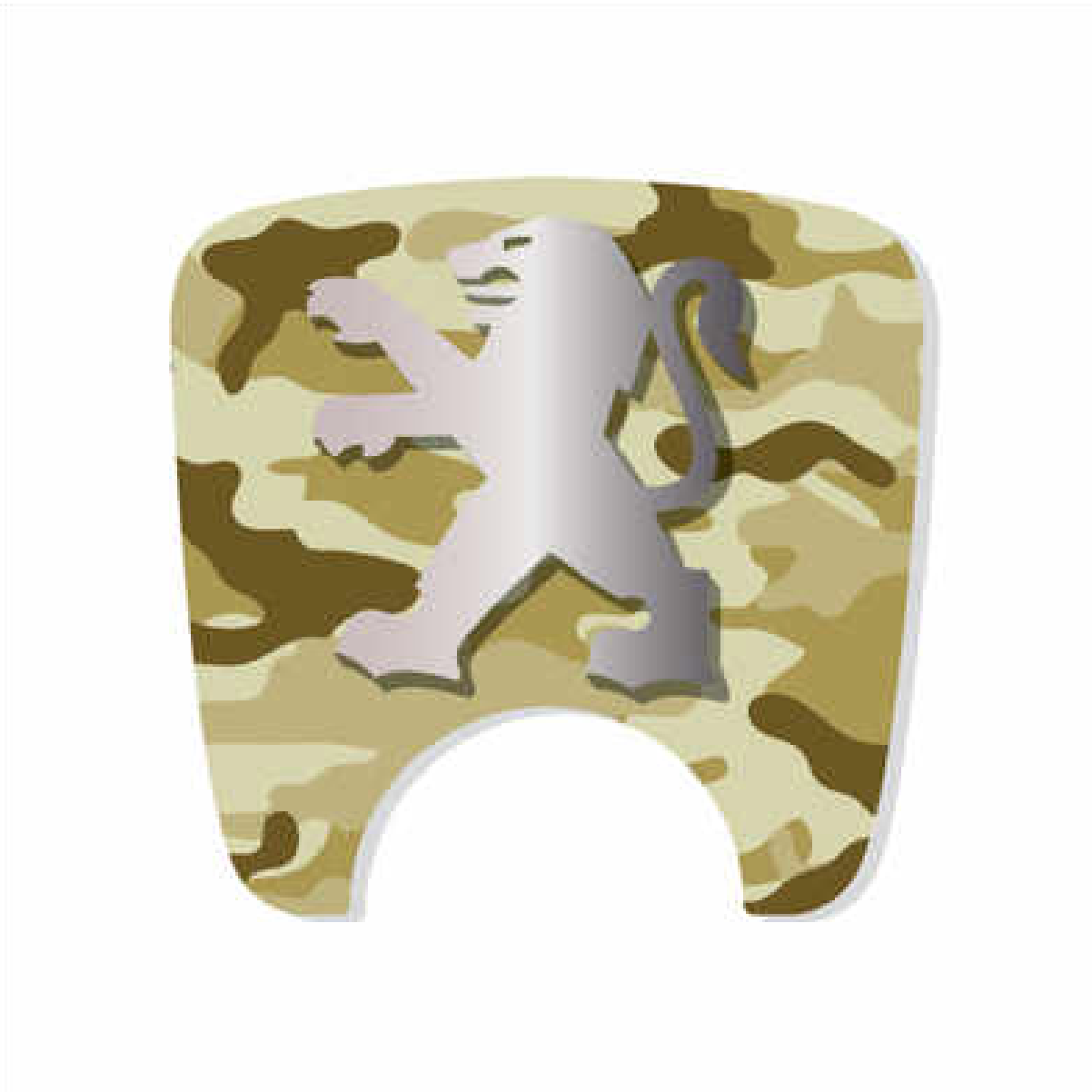 106 S2 Boot Lock Decal - Camouflage