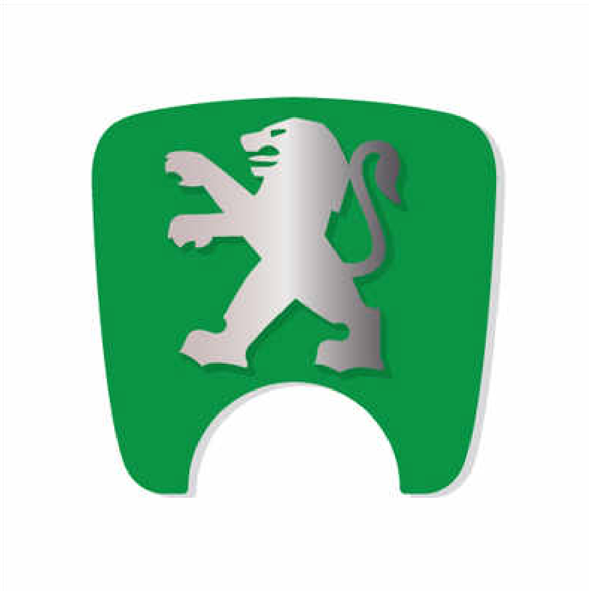 106 S2 Boot Lock Decal with Lion - Green Variants