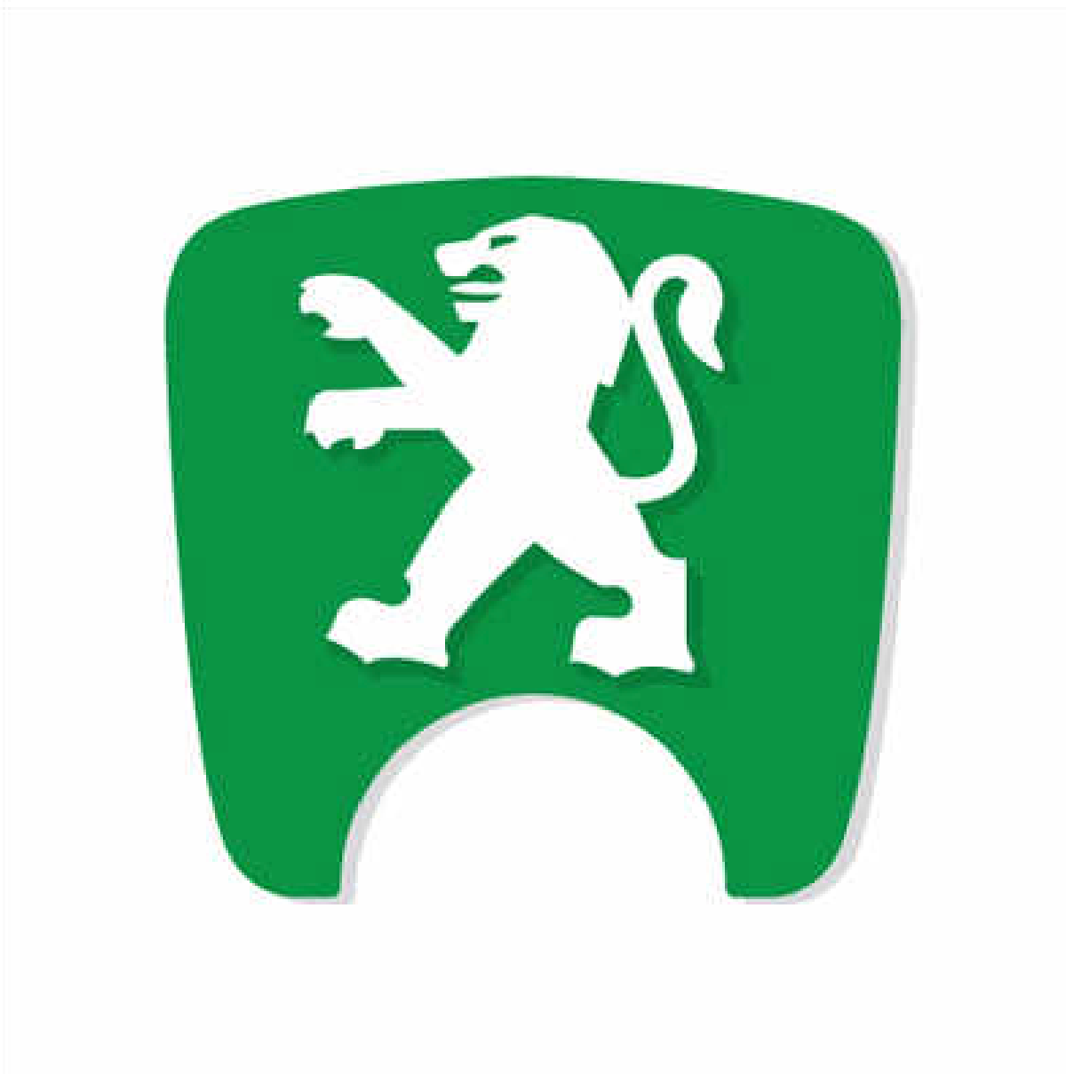 106 S2 Boot Lock Decal with Lion - Green Variants