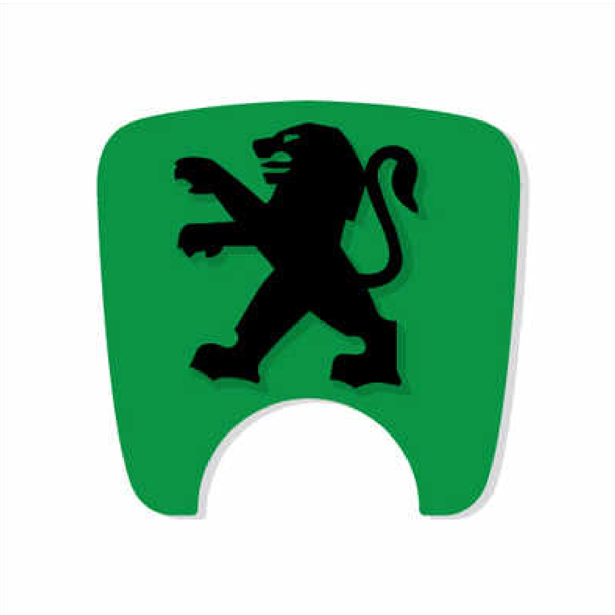 106 S2 Boot Lock Decal with Lion - Green Variants