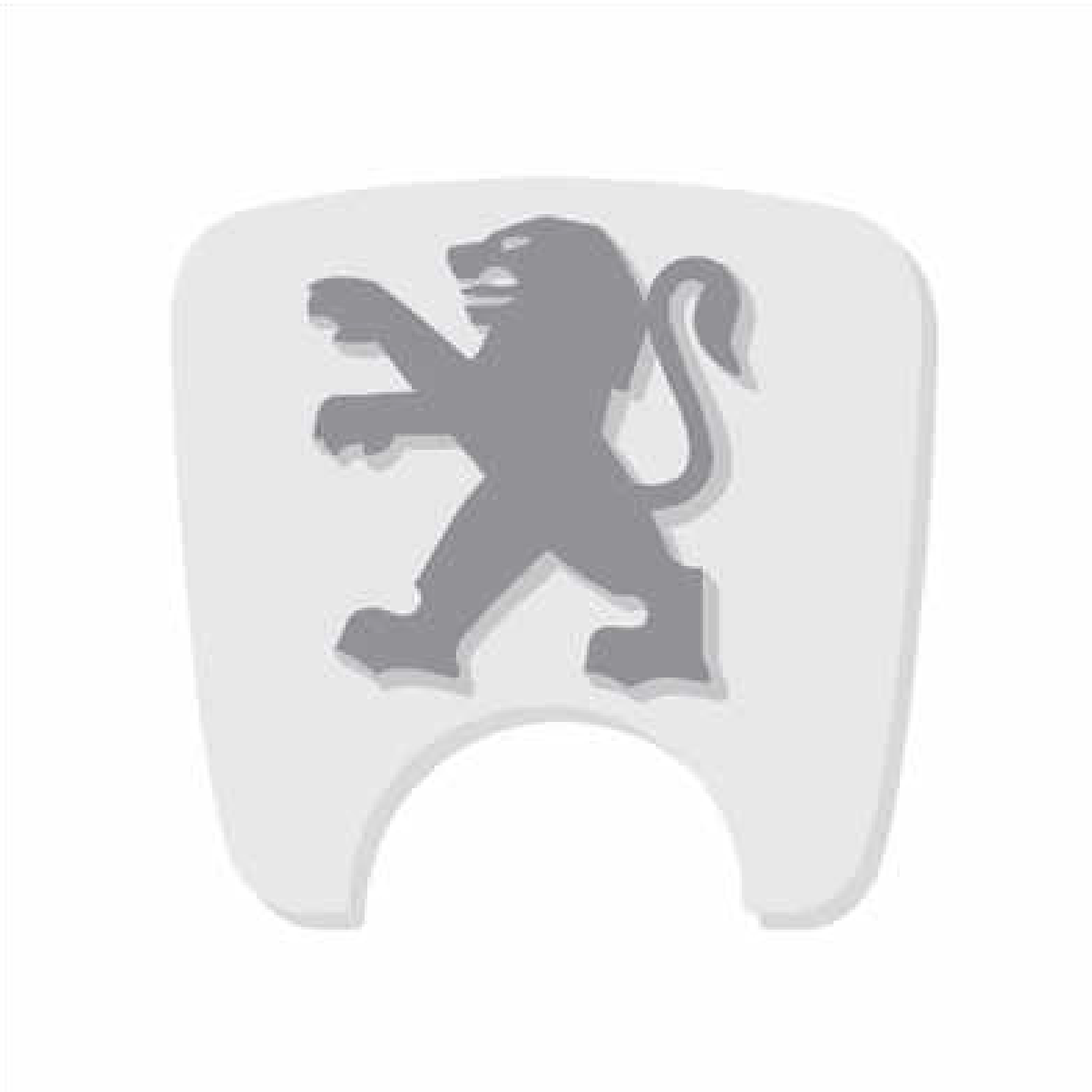 106 S2 Boot Lock Decal with Lion - Light Grey Variants
