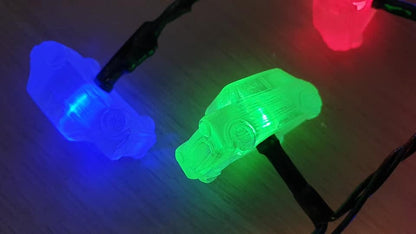 Classic Car Christmas Lights