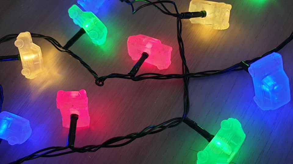 Classic Car Christmas Lights
