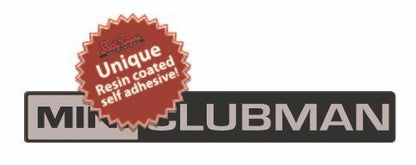 BL rectangular Rear Badge - Clubman