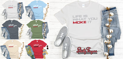 'Life is what you Moke it' Tshirt