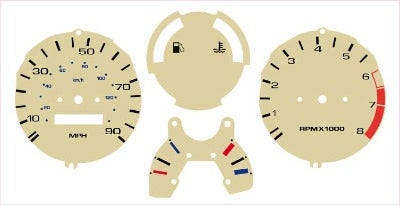 Nippon Seiki 2nd Gen Dials - 90 mph