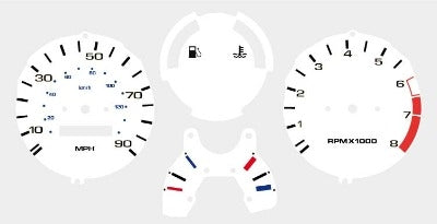 Nippon Seiki 2nd Gen Dials - 90 mph